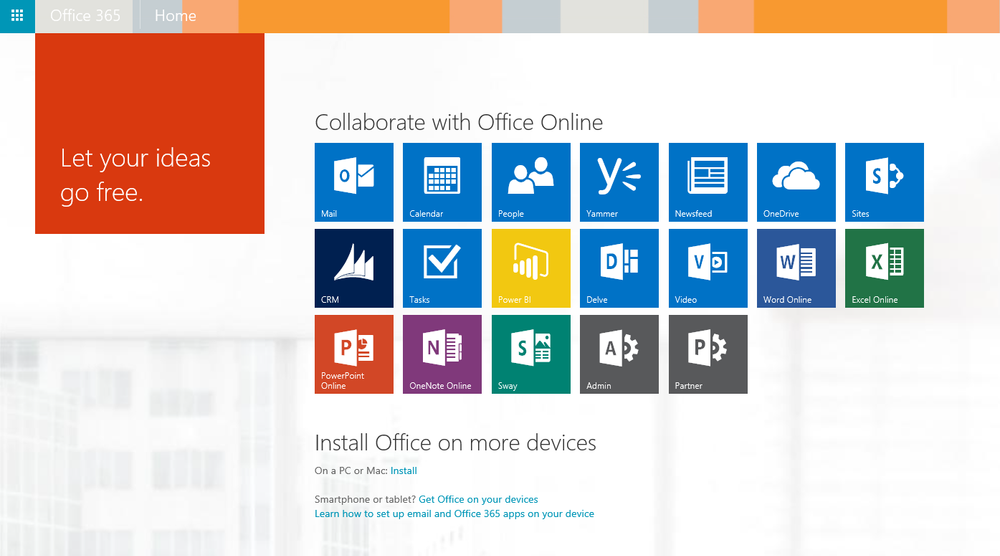 Office 365 Spotlight Office Online