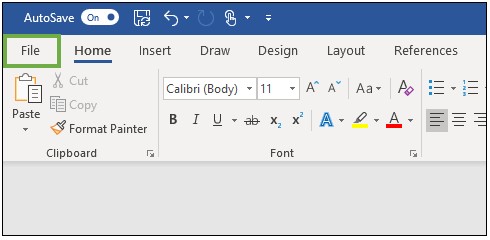 how to turn on autosave in microsoft word 365