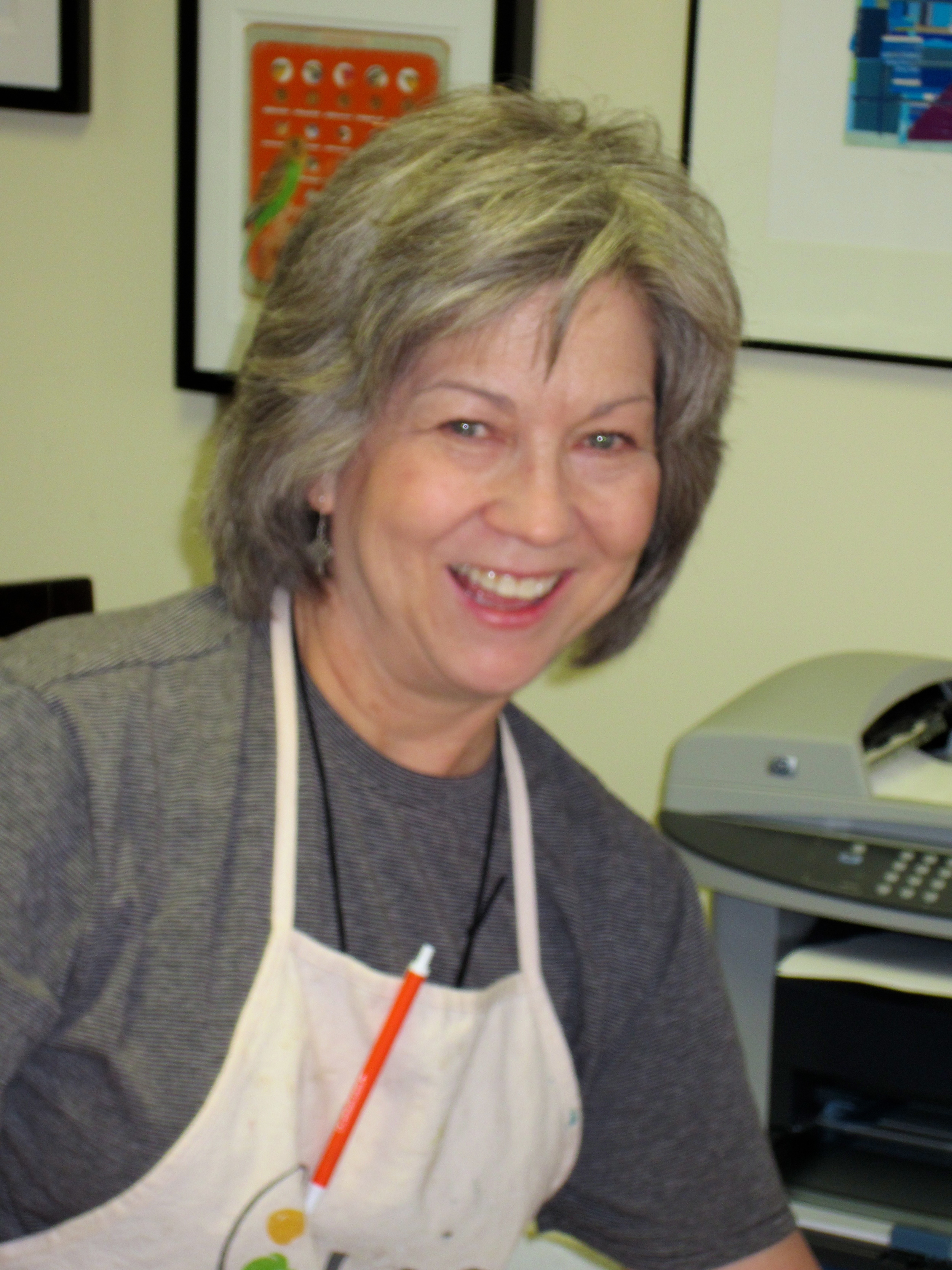 Ruth came all the way from Texas for the workshop.
