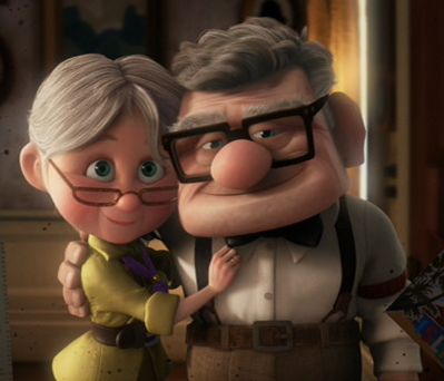 Carl & Ellie from Pixar's Up.