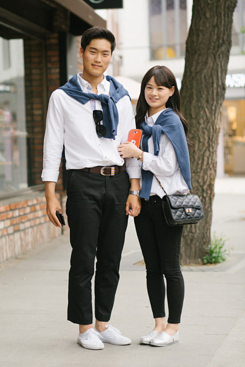 The popular 'couple look'