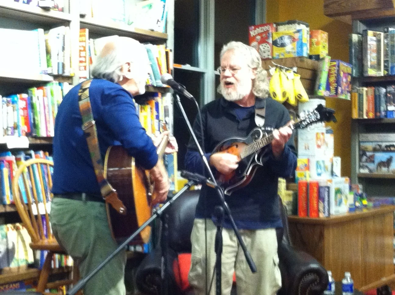 Jake Geppert with Peter Yarrow, 2014