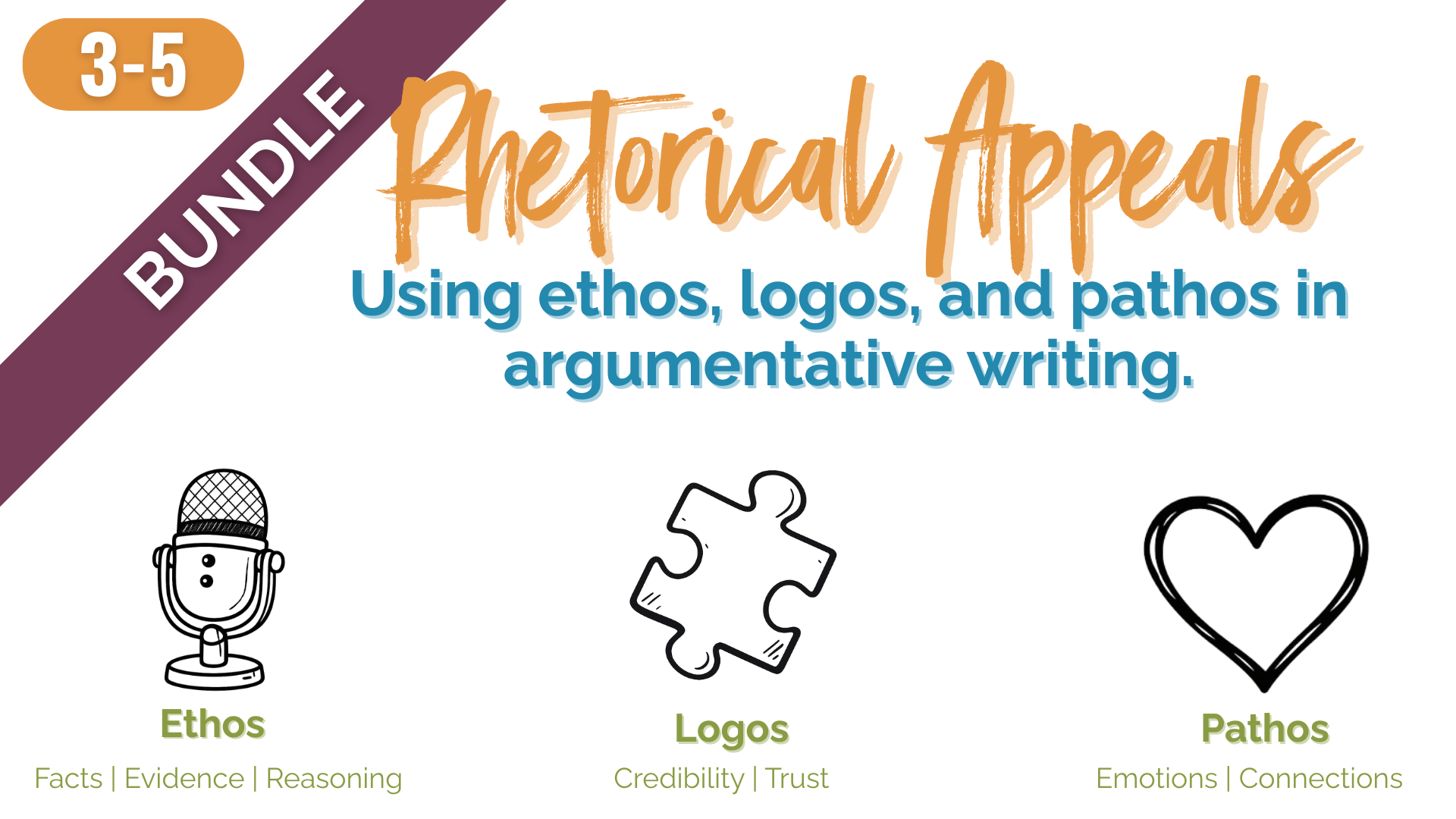Rhetorical Appeals Bundle