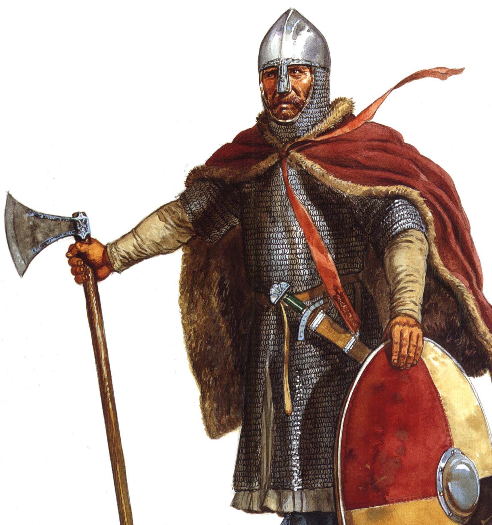A Viking warrior typical of the time