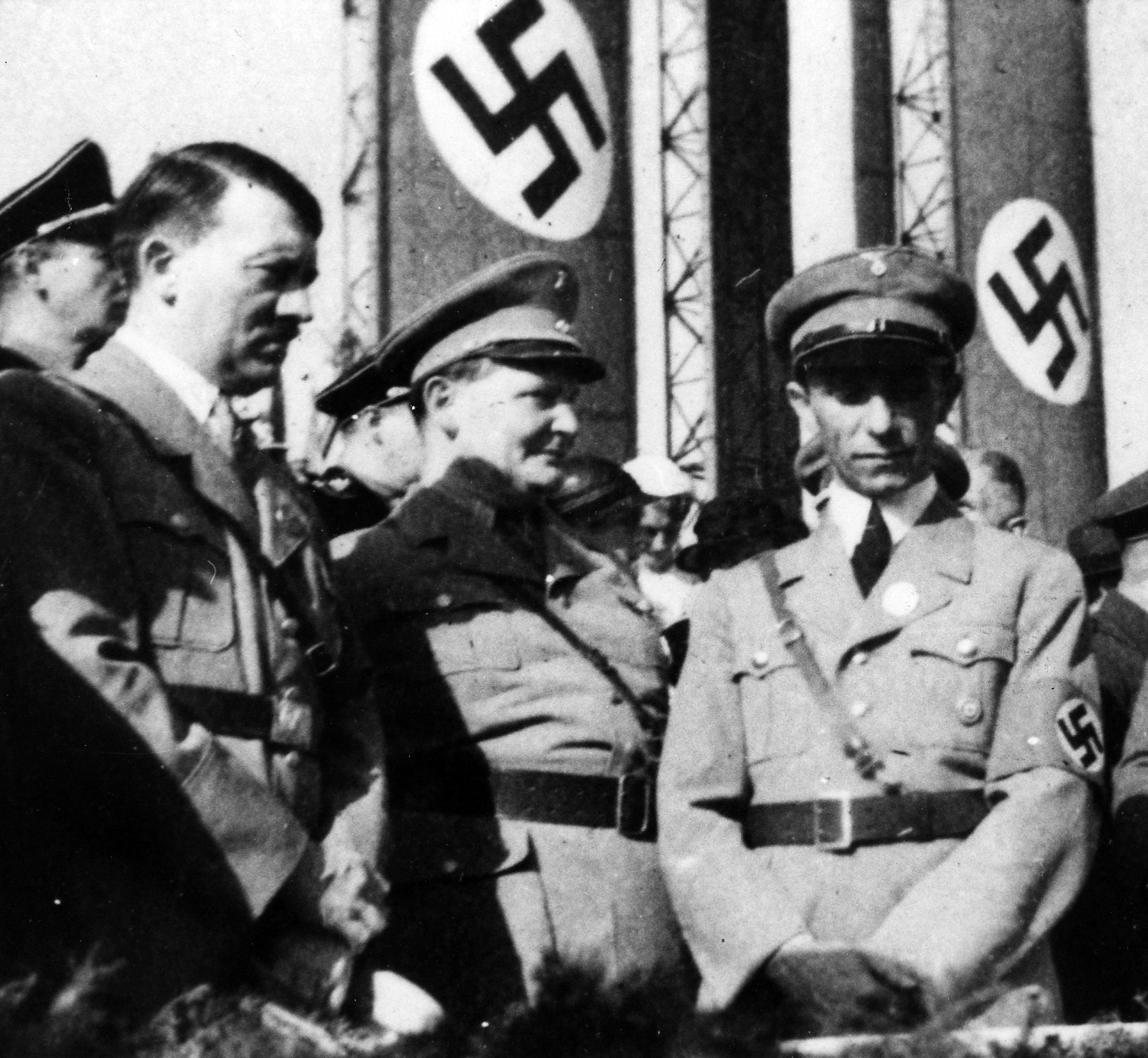 Hitler, Göring, and Goebbels