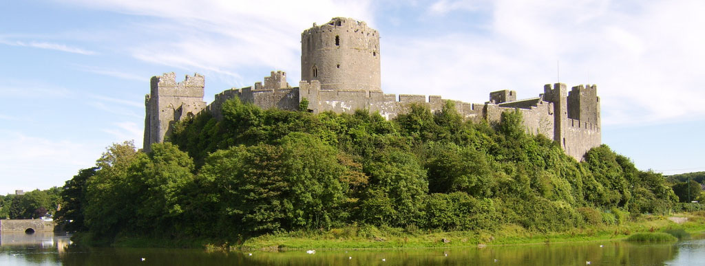 Pembroke Castle, where William Marshal made his home