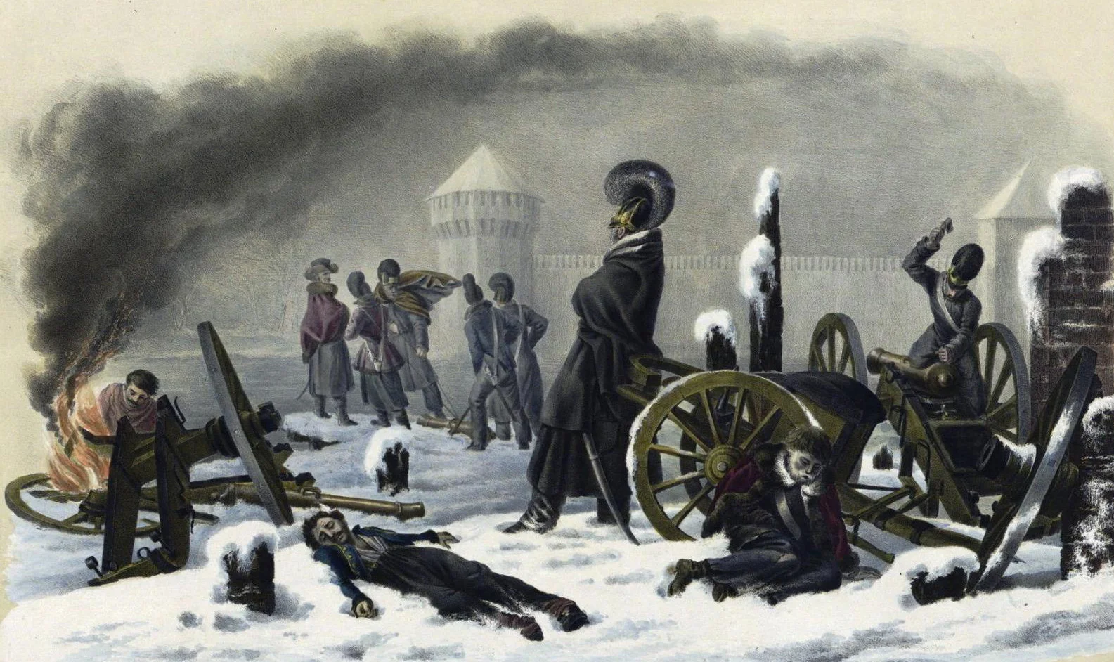 The return to Smolensk, November 1812
