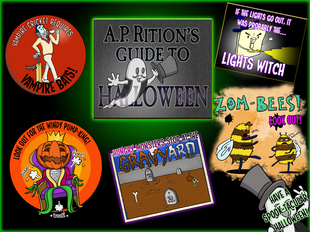 'A.P. Rition's Guide to Halloween'