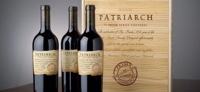 Frank Family Vineyards wine dinner at MK