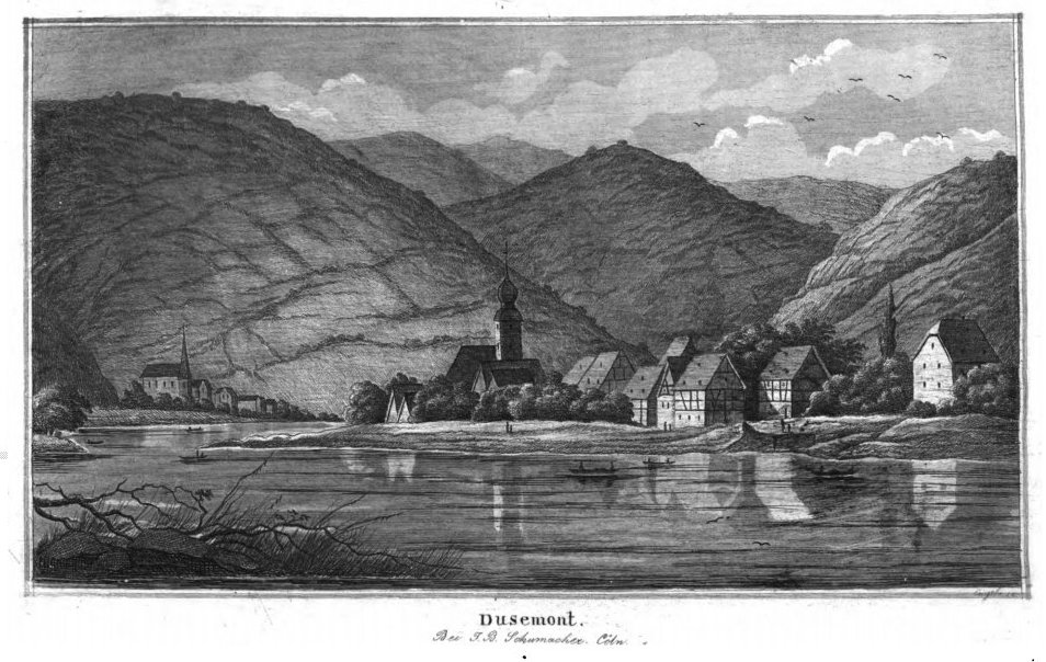 "Dusemont" or "Dusemond" was the original name of the town of Brauneberg. 