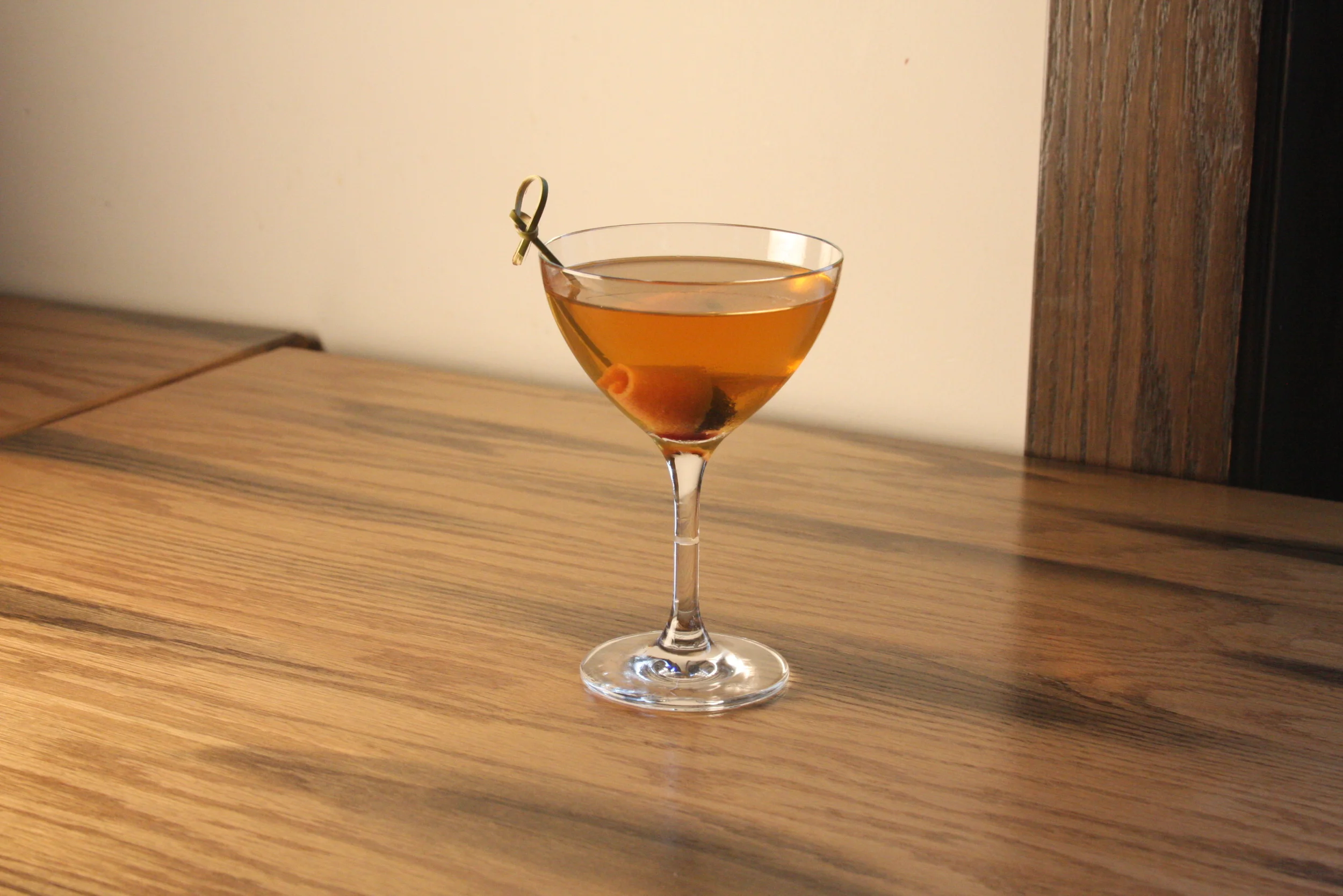 Tenzing Coupe Cocktail: The Copper Bell by Matty Eggleston