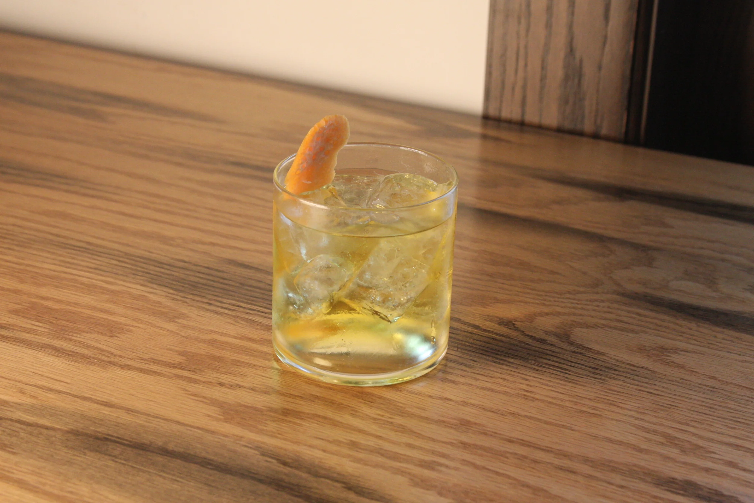 Tenzing Coupe Cocktail: The Come along, Pond by Gina Giovanni