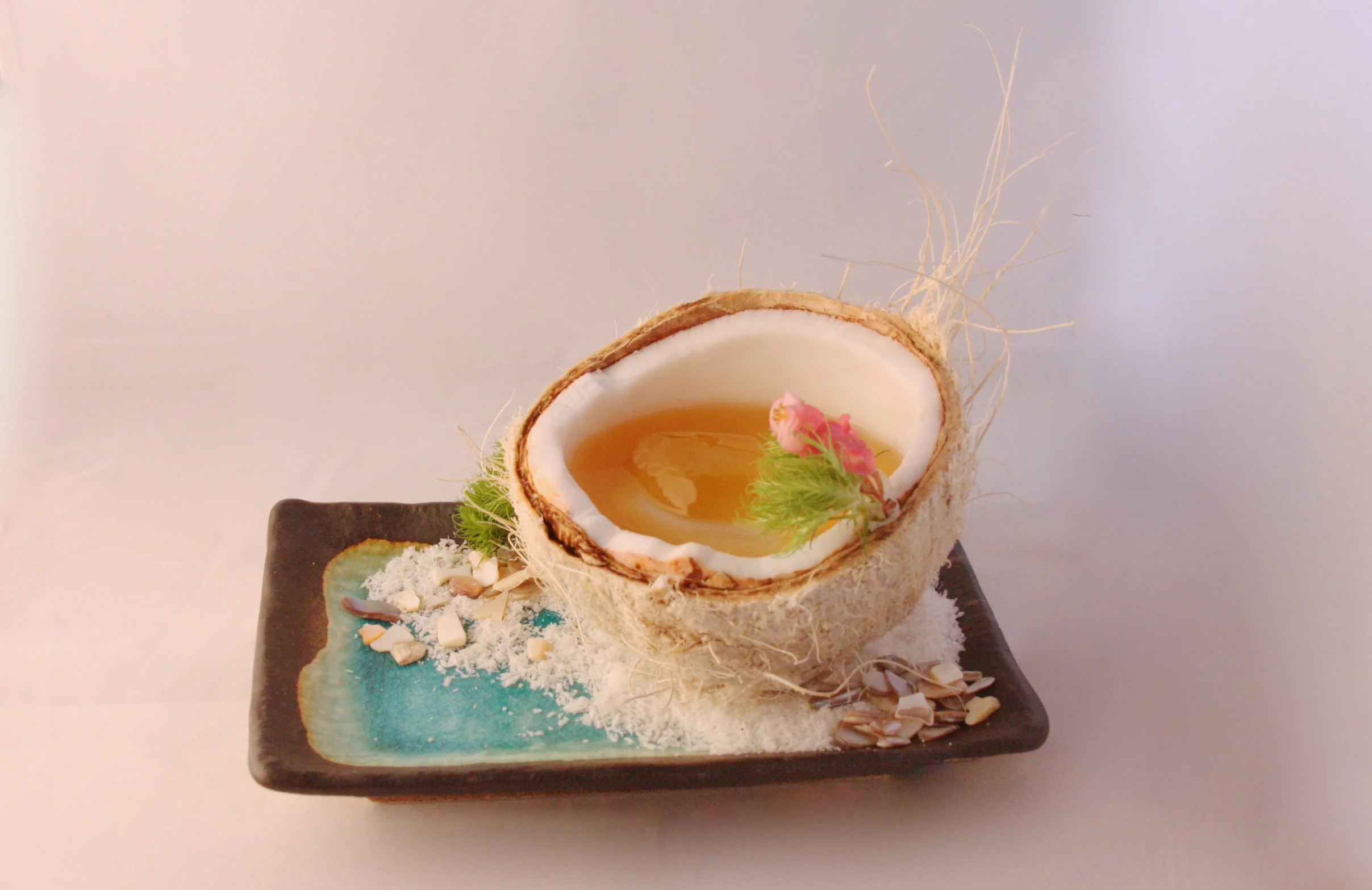 Tenzing Coupe Cocktail: The imperial act by Jessica Lambert.