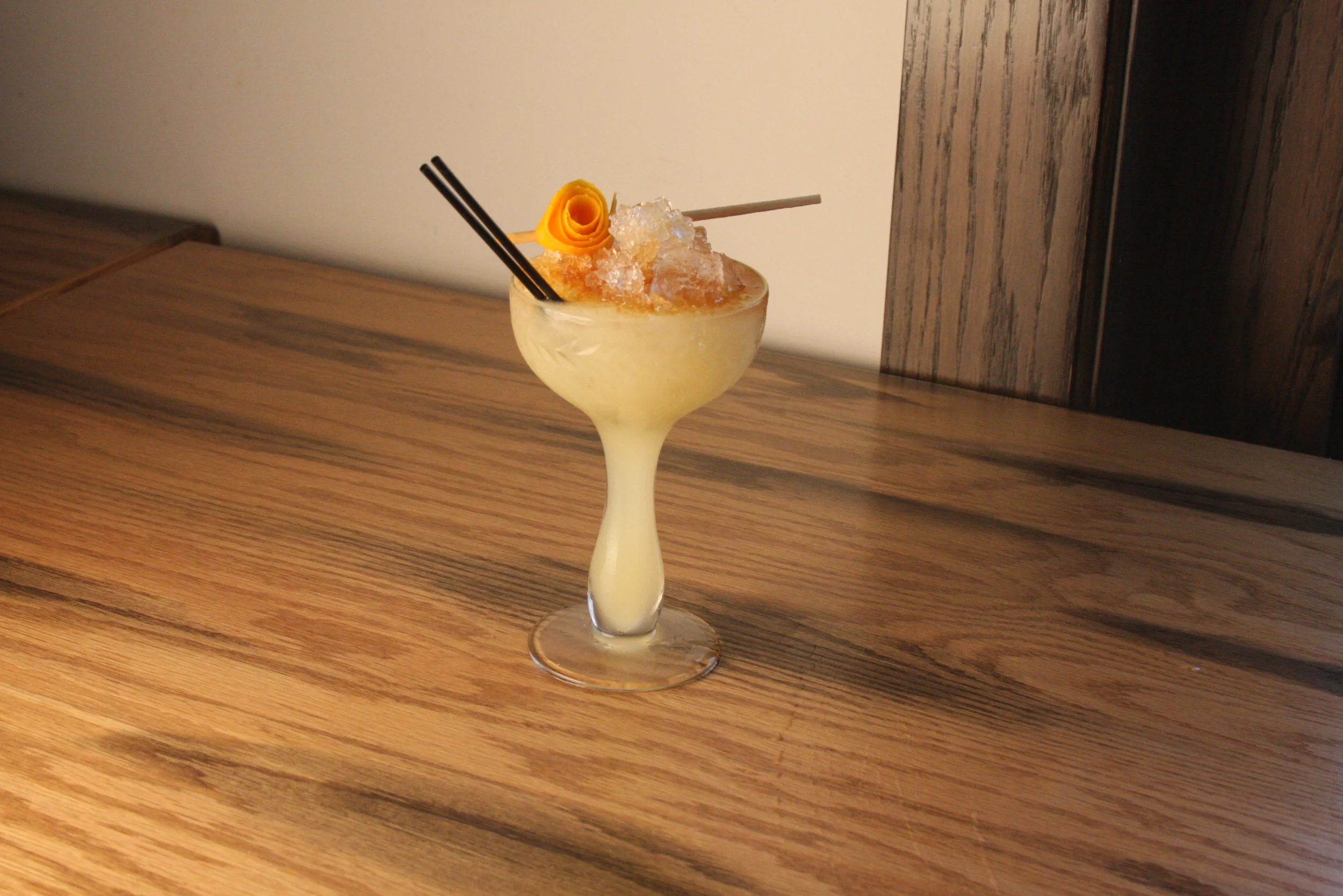 Tenzing Coupe Cocktail: The Acid Trip by Ben Schiller.