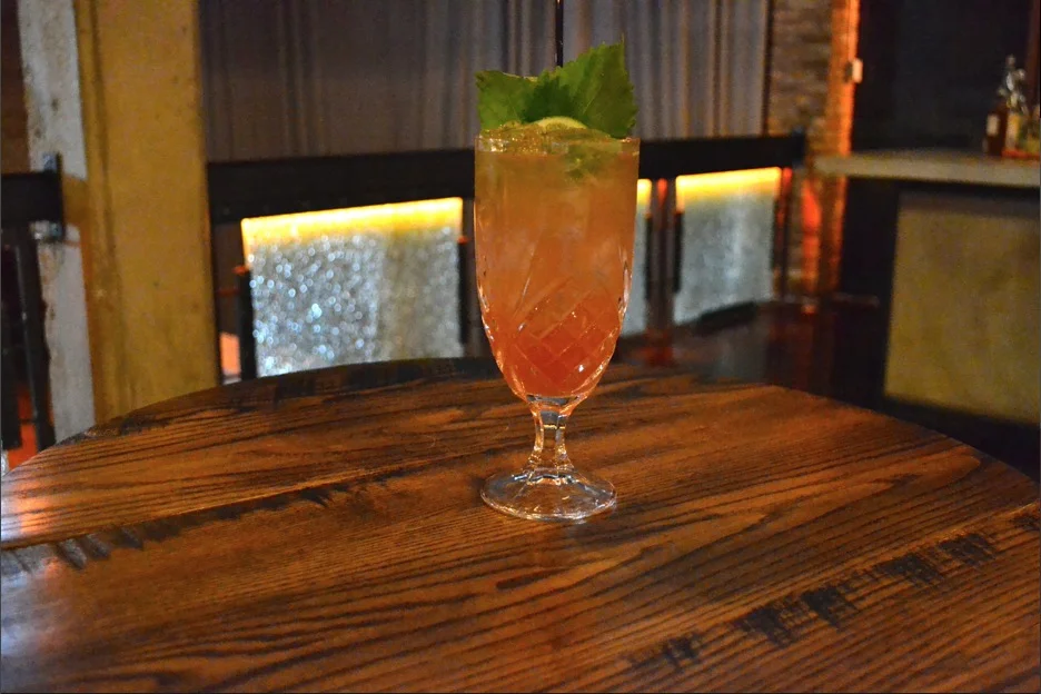 Tenzing Coupe Cocktail: The Lady Baltimore by Allie Kim.