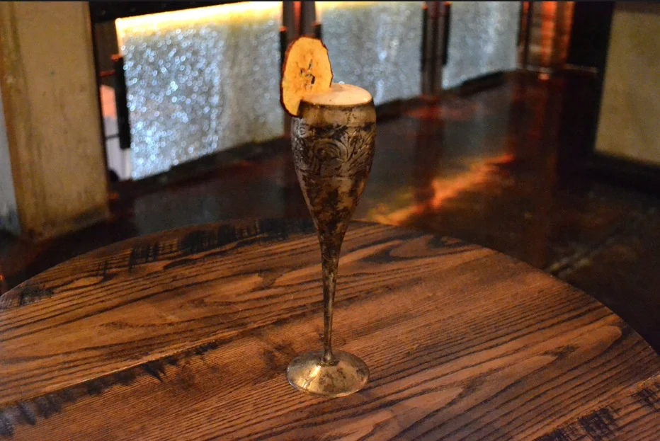 Tenzing Coupe Cocktail: The Rabbit Hole by Miranda Breedlove