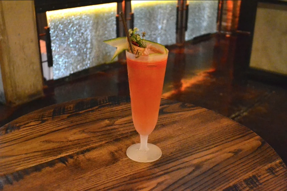 Tenzing Coupe Cocktail. The Samurai Sling by Harrison Ginsberg.