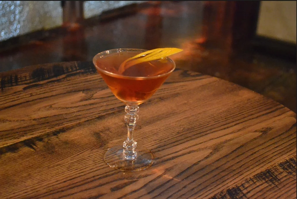 Tenzing Coupe Cocktail. The Enso by Julia Momose.