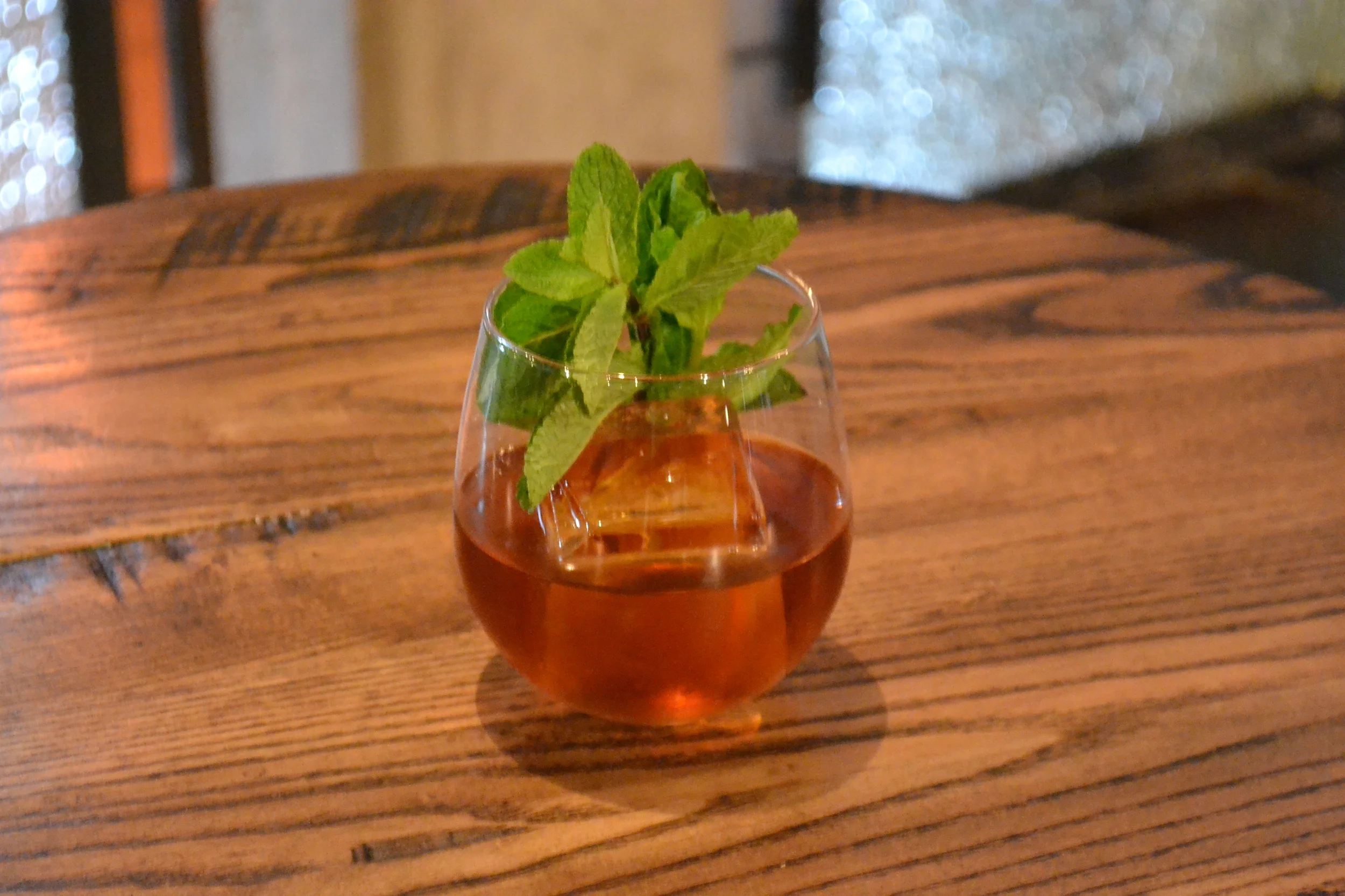 Tenzing Coupe Cocktail. "Dog days are over" by Kristina Magro