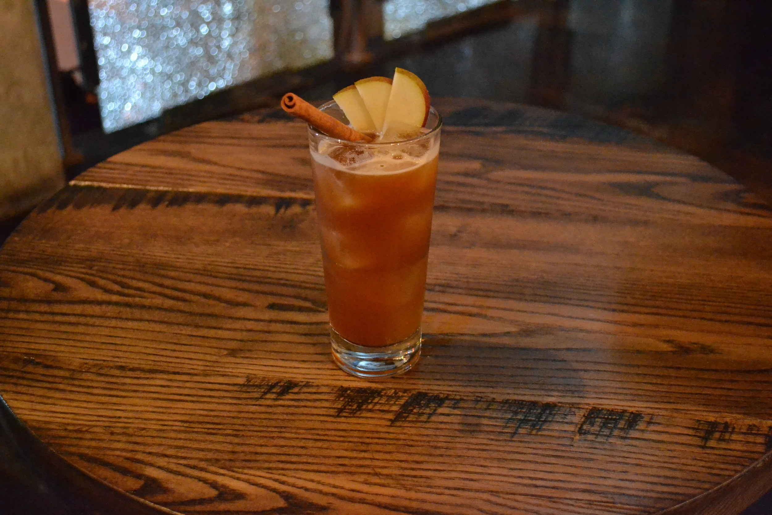 Tenzing Coupe Cocktail. "A Night in Pear-is" by Thomas Mooneyham.