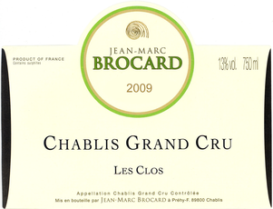 The largest and most famous of the Grands Crus, this site rests in the historical cradle of Chablis. VITICULTURE 100% Chardonnay from 30 year old vines with due south orientation. Soils are very white, dense, and deep clay resting on a Kimmeridgian marl with limestone bed 80 cm below the surface, which lends spicy notes, typical of this terroir. As with all of Brocard's wines, the vineyard is farmed in an environmentally-friendly manner. 