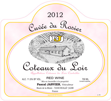 This lighter-bodied and elegant indigenous red grape, Pineau d’Aunis is fragrant and has explosive black pepper spice. Pascal Janvier is located in Jasnières in the Loire Valley.