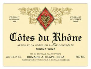 Monsieur Clape's Cornas is systematically considered the best in the appellation, constantly attaining the most amazing levels of excellence. There is always a extremely deep purple, almost black colour that exudes a never ending array of rich complex aromas of dried fruits, liquorice, spice and pepper.