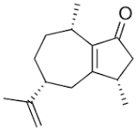 Rotundone is a sesquiterpene originally discovered in the tubers of cyperus rotundus