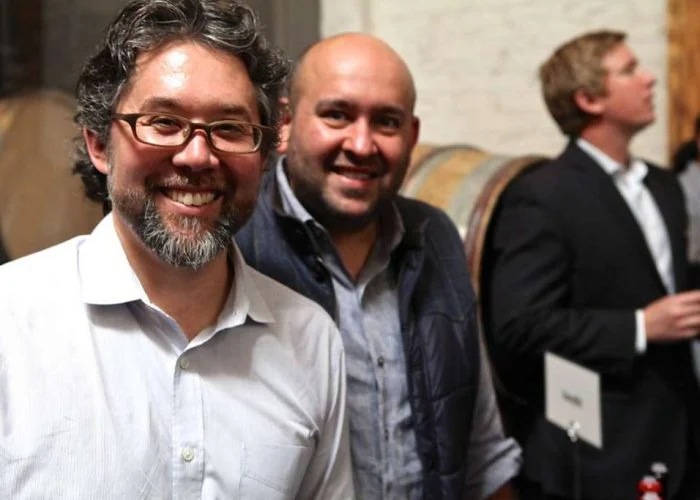 L to R: Sashi Moorman and Rajat Parr