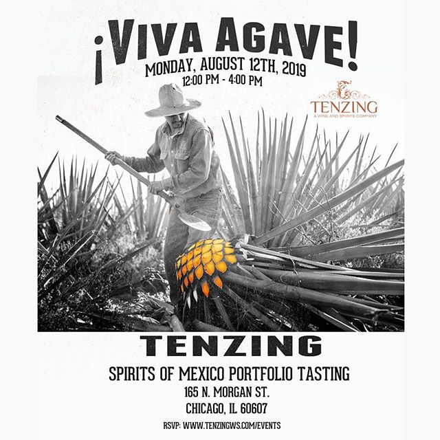 Reminder this Monday, 8-12-19 is our trade-only Agave portfolio tasting. The finest Mezcals, Tequilas and Sotols from Mexico.&nbsp; Walk around and meet the importers and producers.
Food and Cocktails available.
⠀⠀⠀⠀⠀⠀⠀⠀⠀
During the tasting, we'll ha