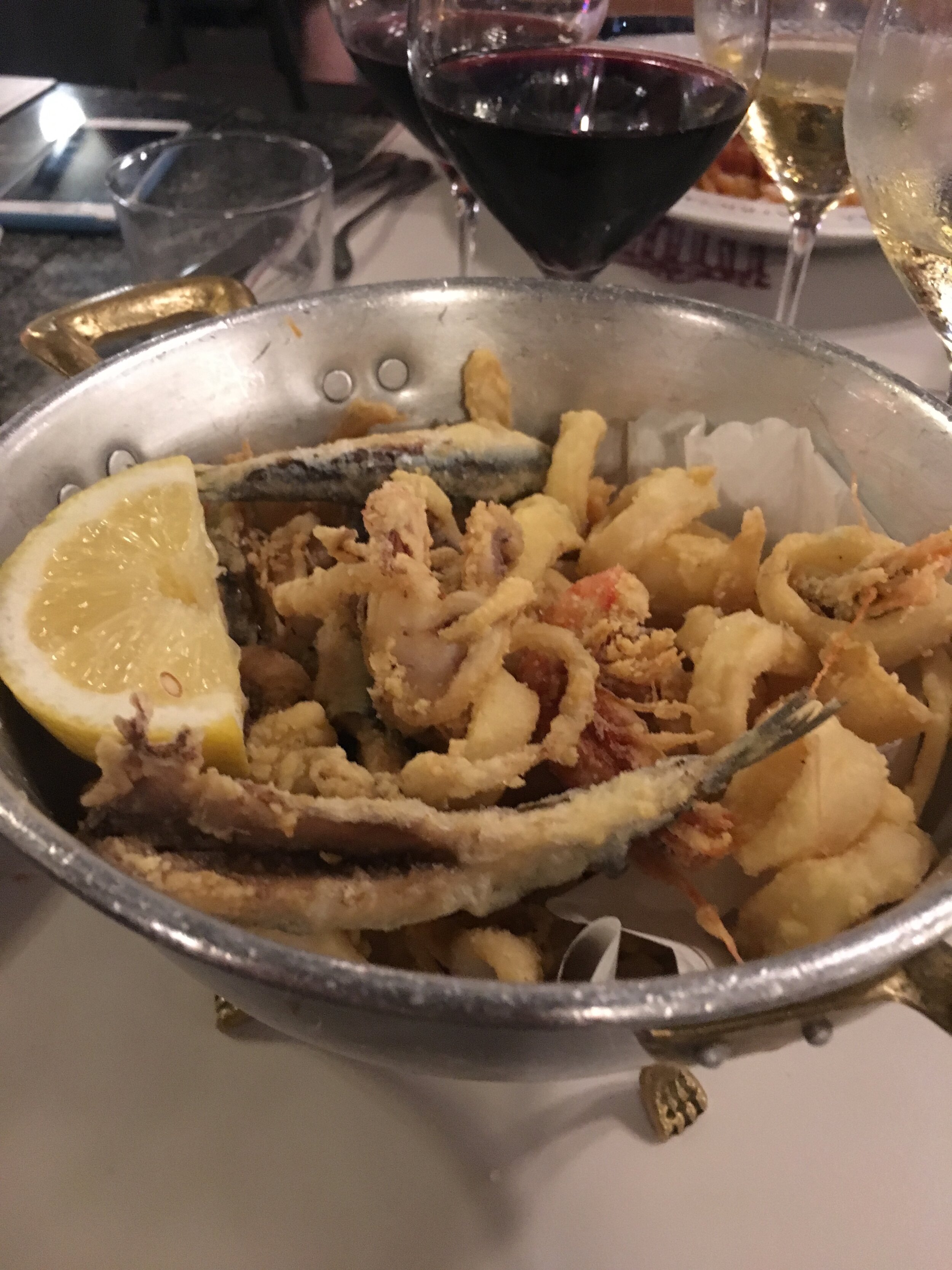 Fritto misto di pesce - Rome
