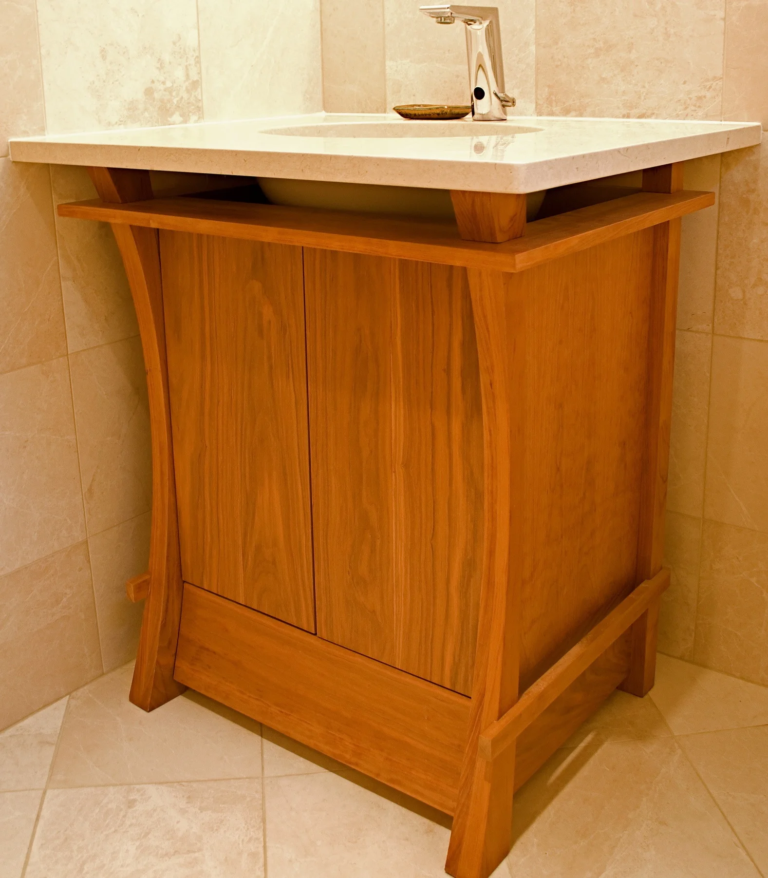 Custom Built Bathroom Vanity
