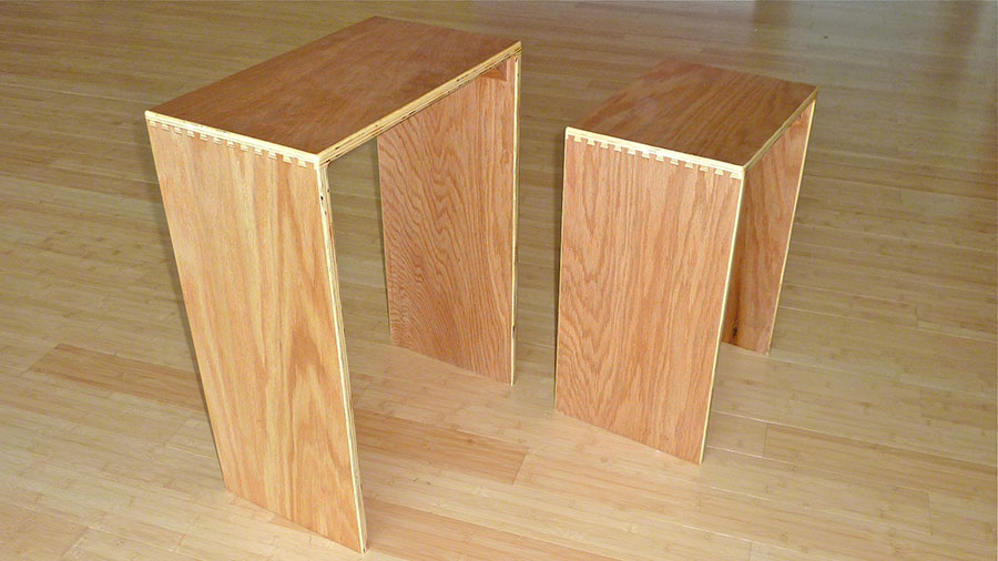 wooden yoga props