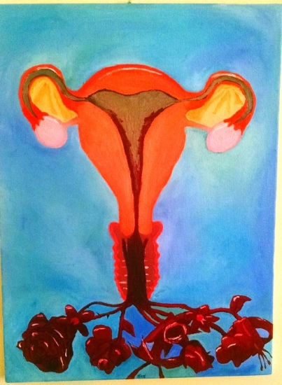 A painting of mine from 2006. Actual period doesn't look precisely like this.