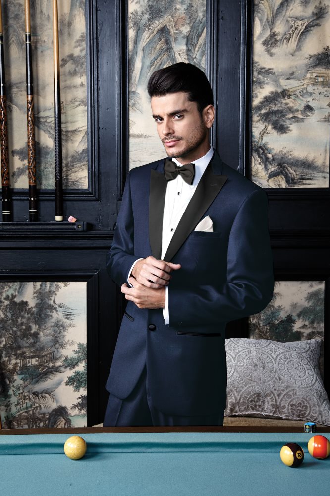 Navy 'Fitzgerald' Tuxedo by Cardi