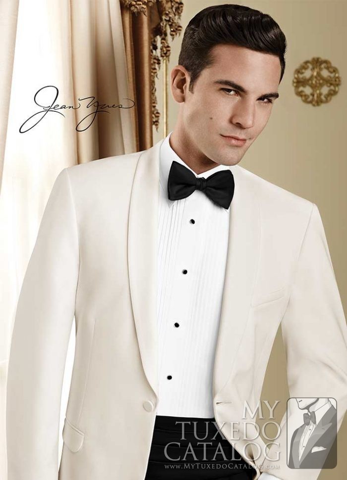 Ivory 'Modern Essential' Dinner Jacket by Jean Yves