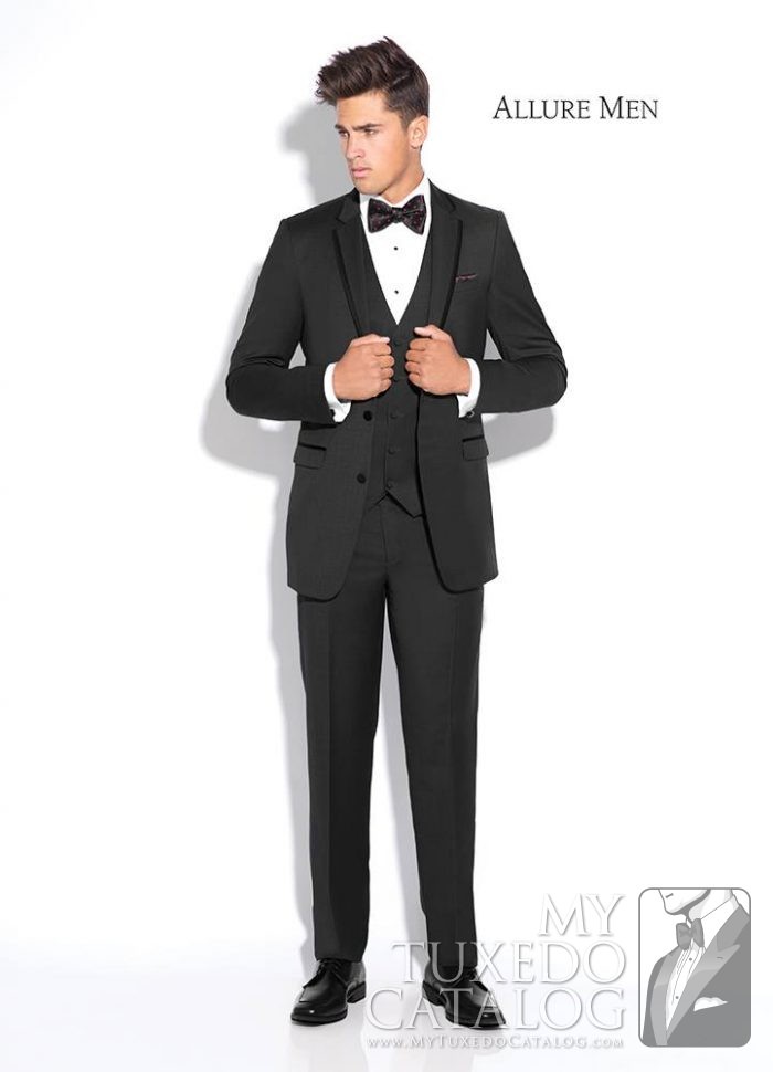 Granite Grey "Brunswick" Tuxedo by Allure Men