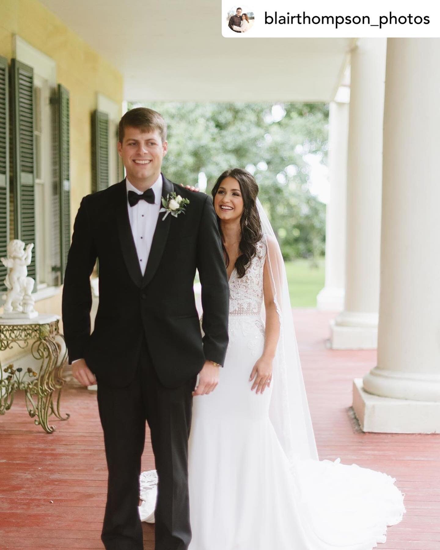 Here&rsquo;s to the sweetest November Newlyweds🥂 Congrats to the Knaps! 
Mitchell wore our forever classic favorite, the Black &lsquo;Seville&rsquo; Shawl Tuxedo🤵🏼#afterfivetuxedo 
Posted @withrepost &bull; @blairthompson_photos Sweet first looks 