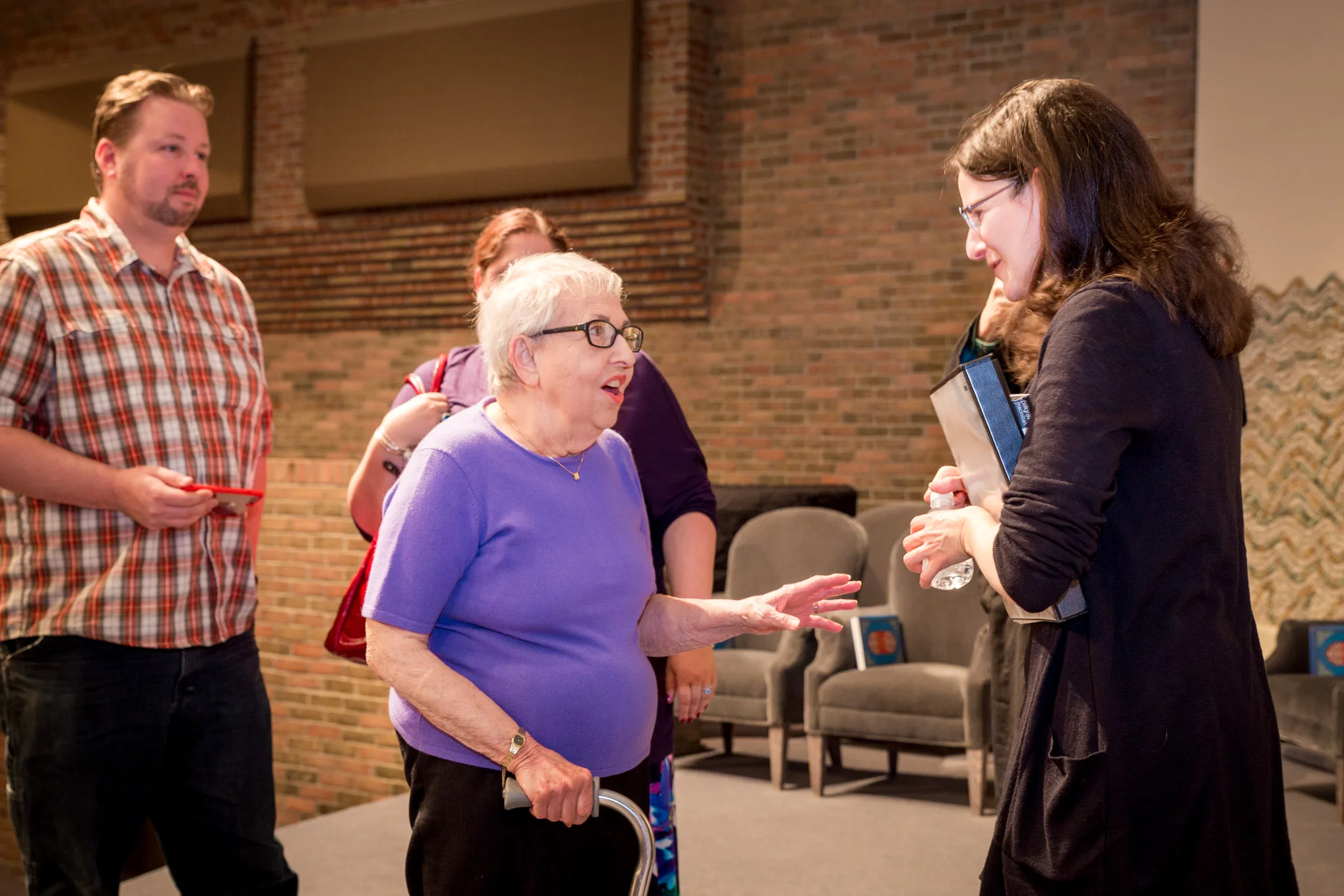 Sarah Hurwitz at Temple Israel (5/17) photo by Jamie Feldman