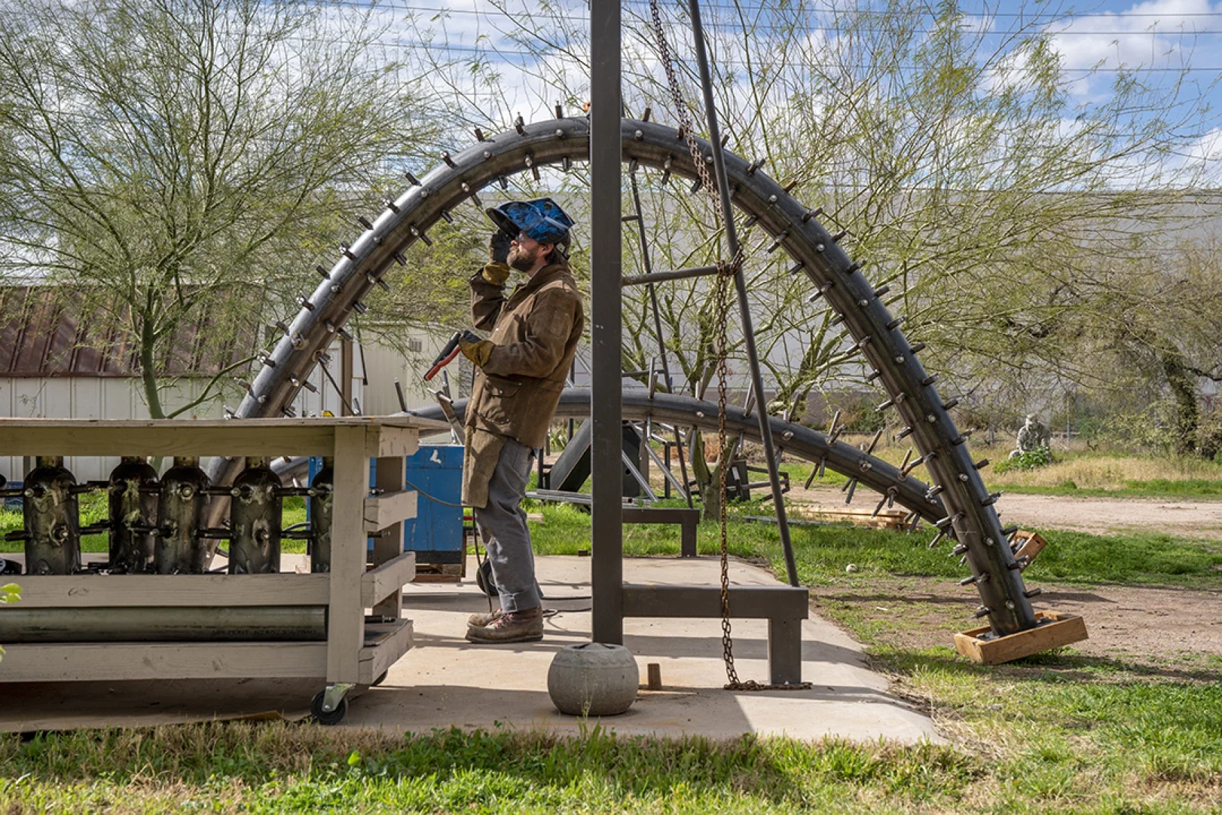 Large-scale sculptor Bobby Zokaites: Made in Arizona