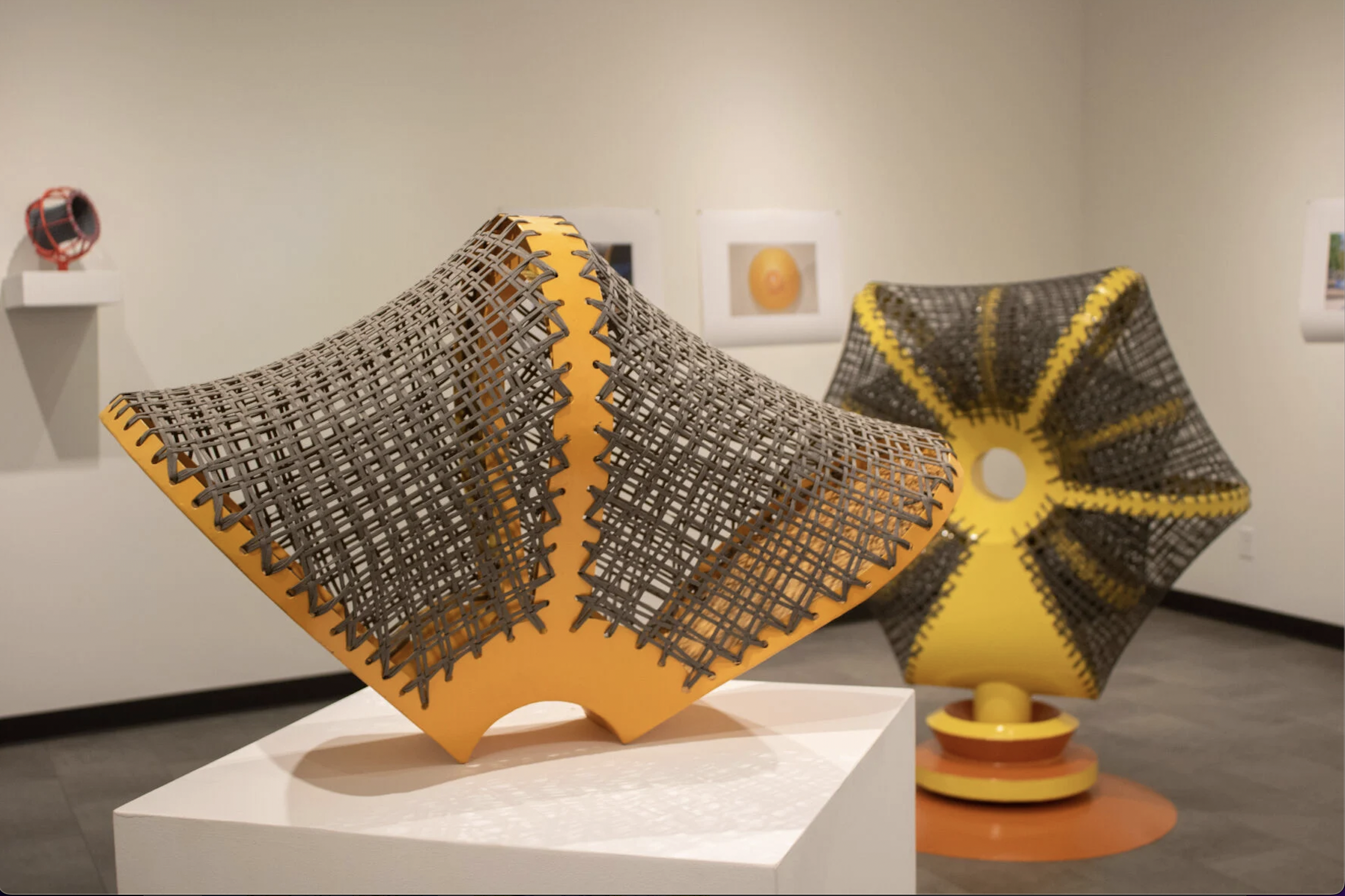 Metalwork, weaving sculptures showcased in Olive DeLuce Fine Arts Gallery through October