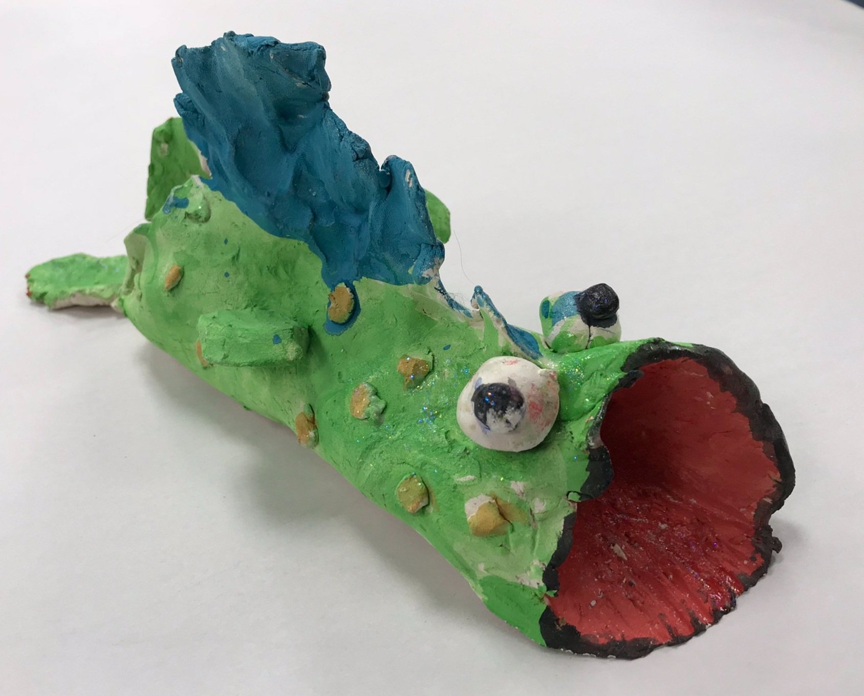 "Taco Fish" Introduction to Clay Slabs 