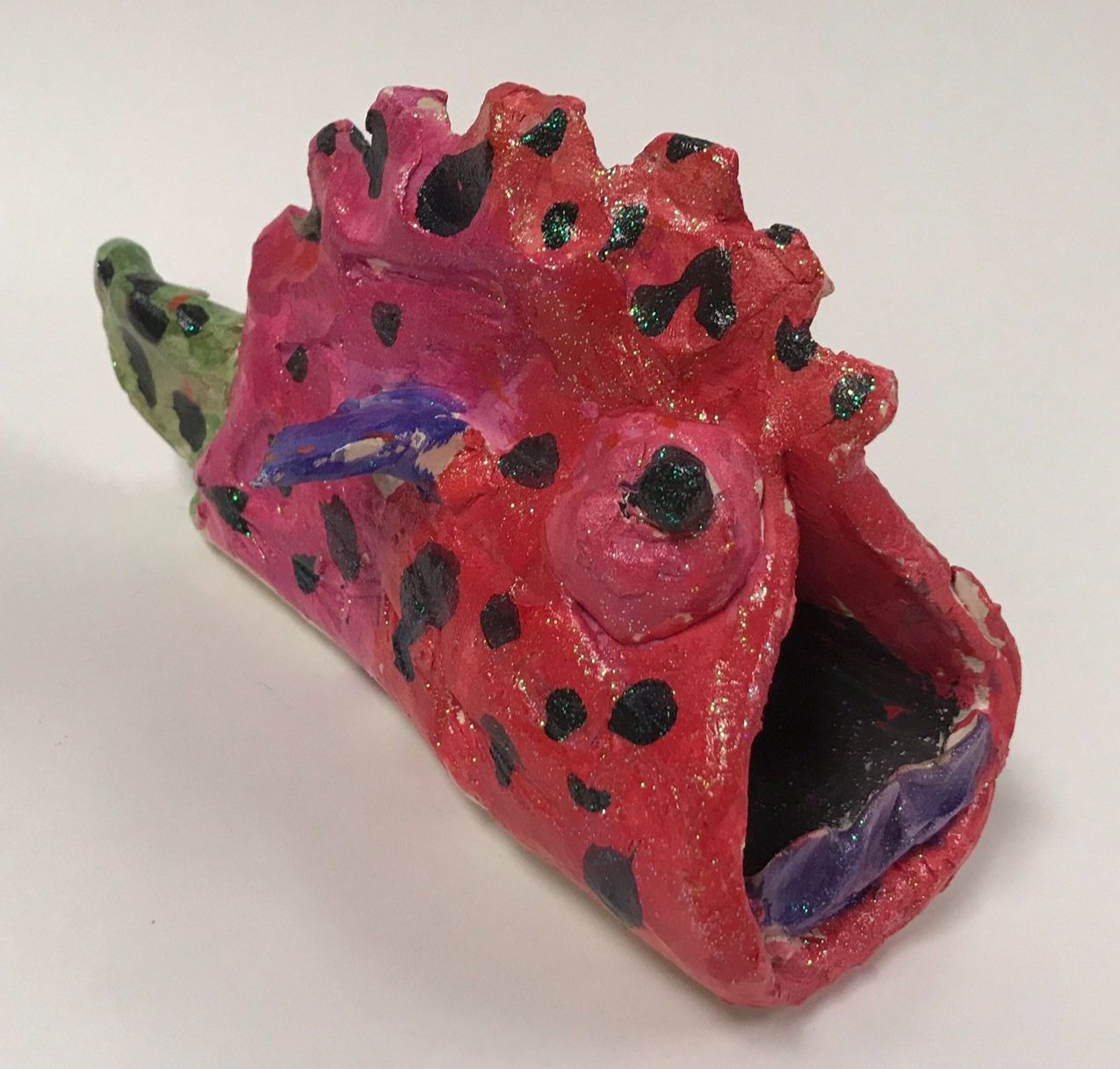 "Taco Fish" Introduction to Clay Slabs