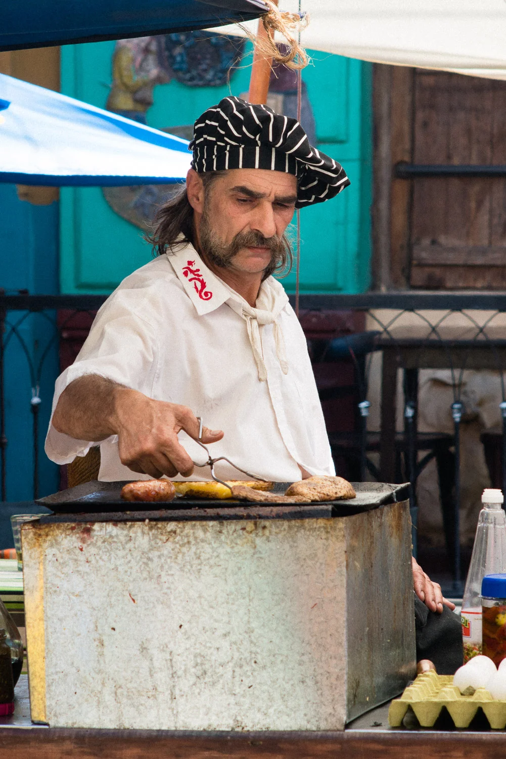 The archetypal Argentine asador.