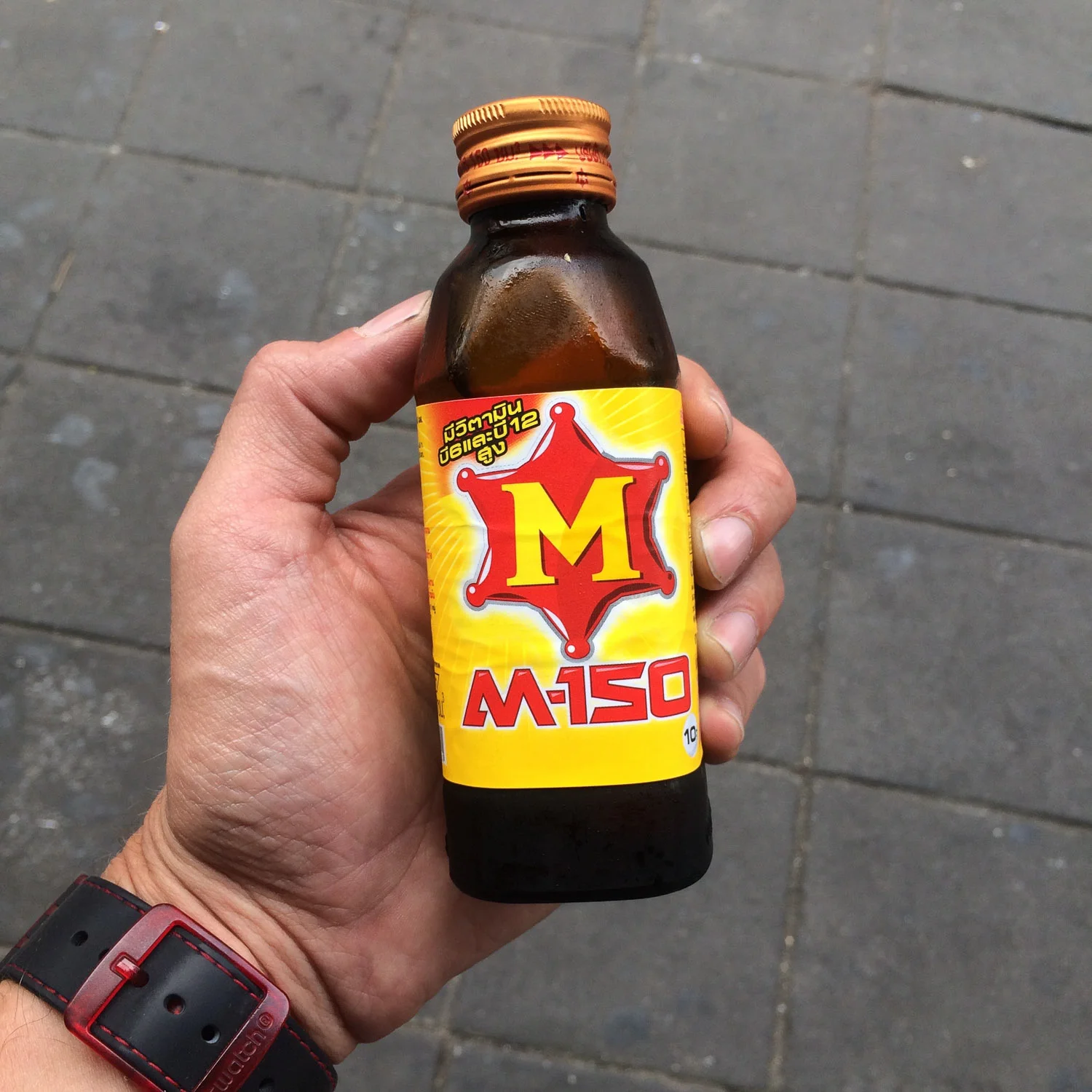Liquid crack. But not in a good way.