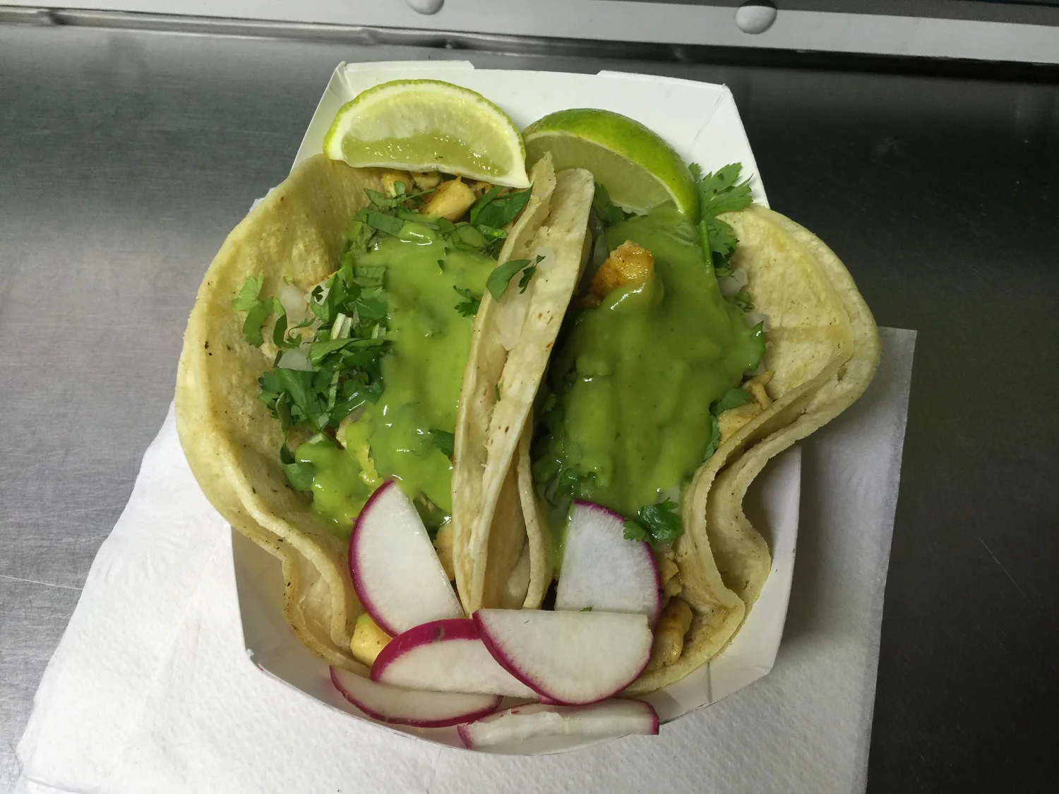 Tacos de oreja (pig ear).