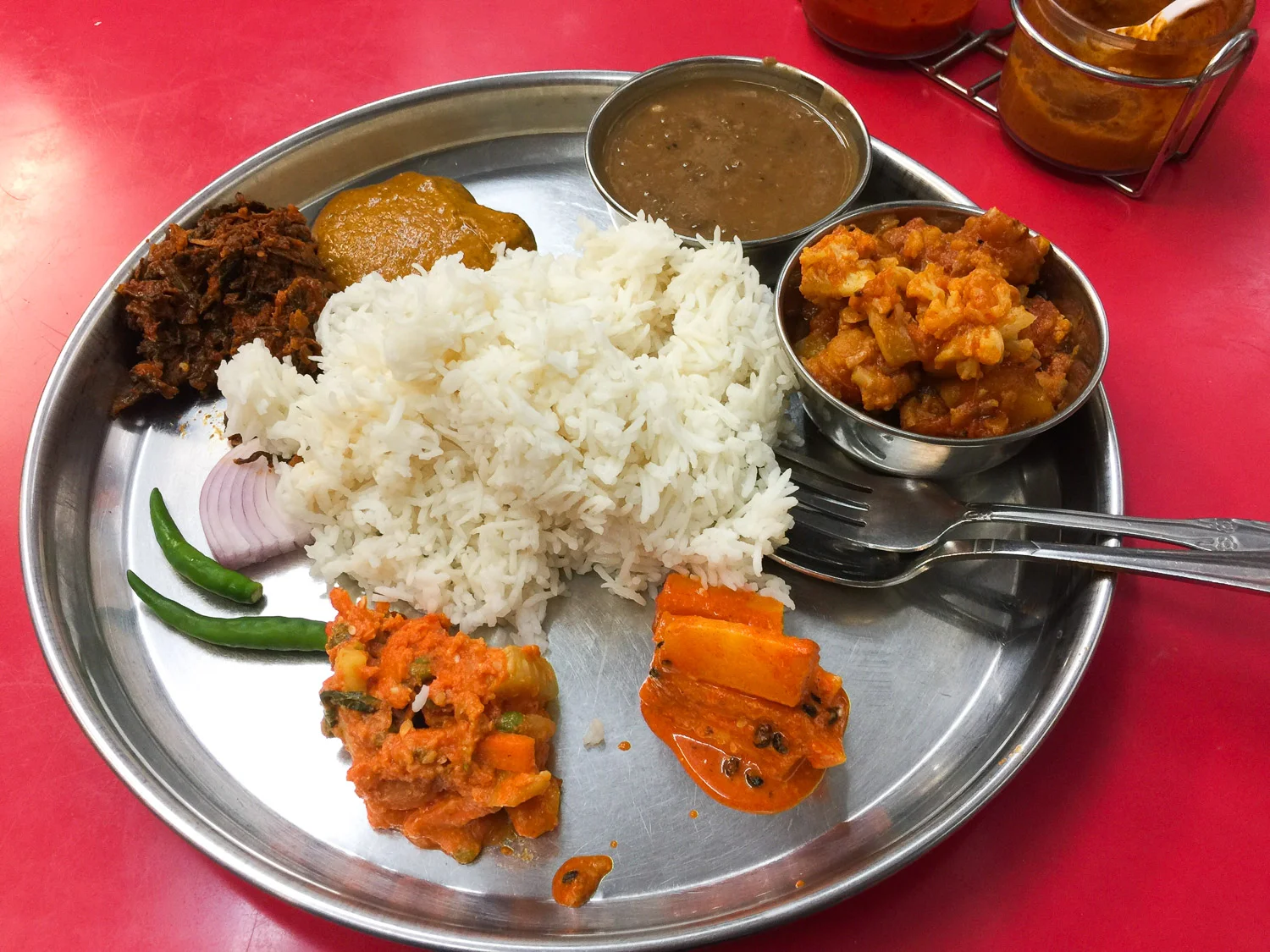 Vegetable and spice perfection for $8!
