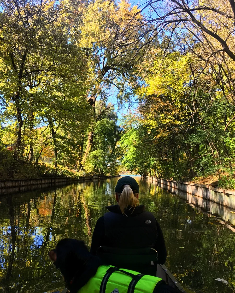 Last canoe trip of 2018...what could happen?