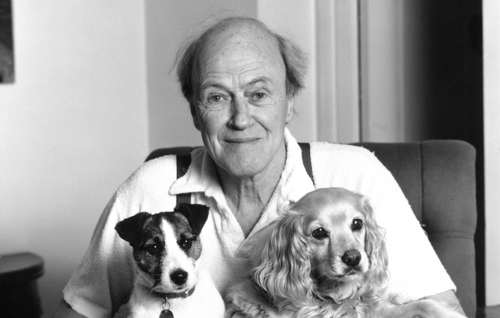 Roald Dahl. Photo creds: here