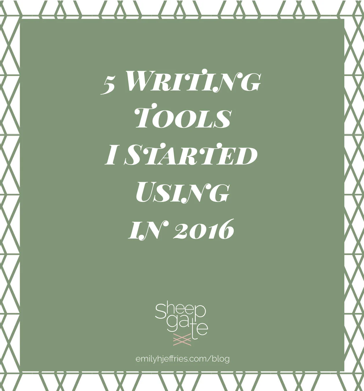 5 Writing Tools I Started Using in 2016